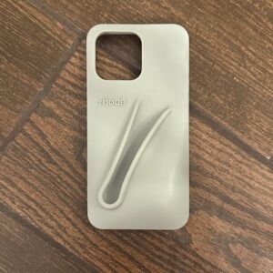 RHODE Light Gray Phone Case